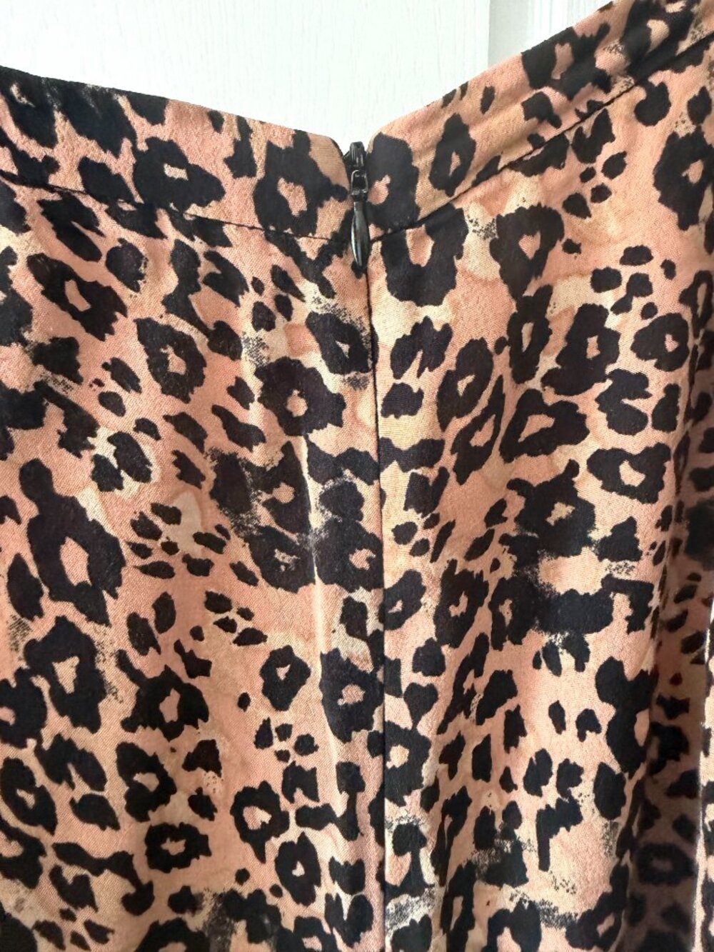 ARITZIA Wilfred Animal Print Amelie Midi Skirt Size 10 - Picture 4 of 6